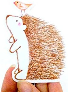 Hedgehog vinyl decal sticker for laptop and macbook