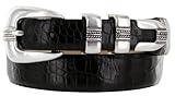 Norris Italian Calfskin Leather Designer Dress Golf Belt for Men