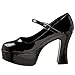 Funtasma by Pleaser Women's Platform Mary Jane,Black Patent,8 M