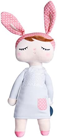 Stuffed Toys Bunny 13'' Metoo Angela Plush Doll Babies Toys For Girls Baby Gifts (grey)