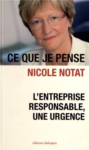 L' entreprise responsable, une urgence