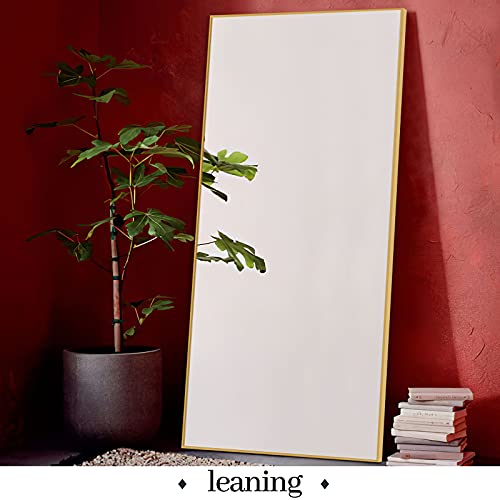 MIRUO Large Full Length Mirror Oversized Floor Length Dressing Mirror Rectangle Bedroom Leaning