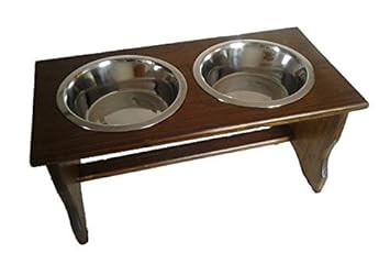 Raised Dog Feeder Stand Large Amazon Co Uk Pet Supplies