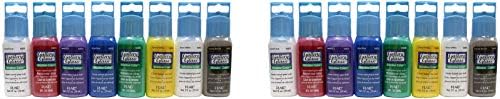 Plaid Gallery Glass Window Color Beginner Set (2-Ounce), GG8SET (8-Pack) (ะขwo ะ ack)