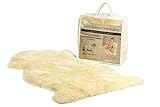 New Zealand Lambskin for Baby, 100% Natural & Luxuriously Soft Shorn Wool, Soothing Comfort Year Round, Medium Size