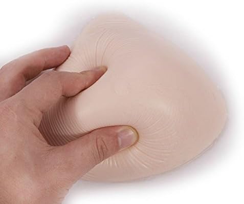 1 Piece Silicone Breast Forms Mastectomy Bra Pads Silicone Breast Enhancer Pads (E: about 600g)