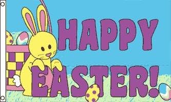 Happy Easter Brand NEW 3'x5' Large Banner