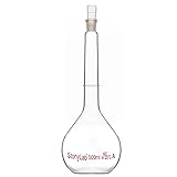 stonylab Glass Volumetric Flask Class A with Glass