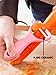 2019 best selling (VALUE PACK) Perfect Best Kitchen Utensil Handheld Round tomato-potato-onion Slicer Chopper Fruits-Vegetables Cutter gadget with a FREE multiuse ceramic peeler!!!