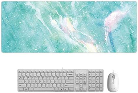 Amazon Co Jp 大理石の色のテーブルマット大マウスパッド漫画オフィス友達を送る兄弟を送る同僚を送る彼氏を送る2 Green1 L5 ホーム キッチン