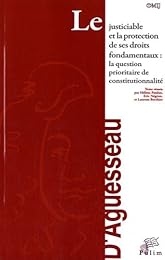 Le  justiciable et la protection de ses droits fondamentaux