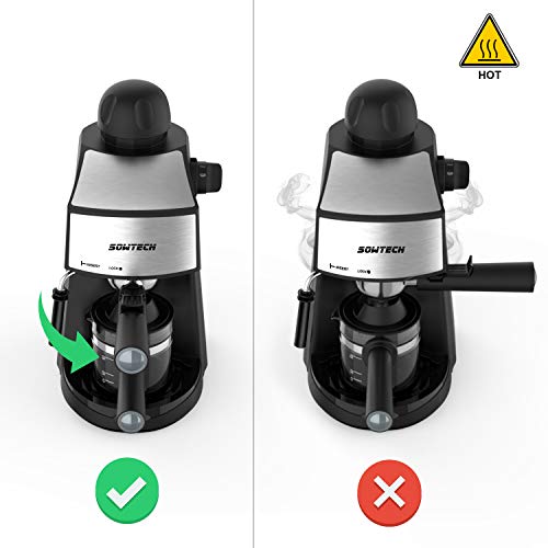 6 Espresso+Machine+Cappuccino+Frother+Carafe
