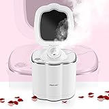 KINGDOMCARES Facial Steamer Warm Mist Moisturizing for Unclogs Pores Blackheads Acne Cleanse Humidifier for Home Facial Sauna Spa Blue