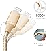 iPhone Charger, MFi Certified iPhone Cable- ilikable 3 Pack 3/6/10FT Nylon Braided Lightning Cable Compatible with iPhone 14 13 12 11 Pro Max XR X 8 8Plus 7 7Plus 6 6s SE iPad Air Pro