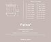 Welwo Small Shower Curtain Liner 54 x 78 Inch Machine Washable Cloth with Hooks