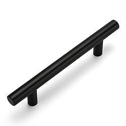 OYX 10 Pack Matte Black Cabinet Pulls Stainless