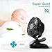 OPOLAR Battery Operated Fan, Clip on and Desk Fan, Personal Portable Fan with 4 Speeds, Rechargeable, 360 Degree Rotation, 2200mAh Battery, Powerful Wind for Outdoor Activity, Office