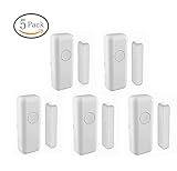 433MHz Anti-thief Wireless Door & Window Sensor for Home and Business (White Colour, Pack of 5)