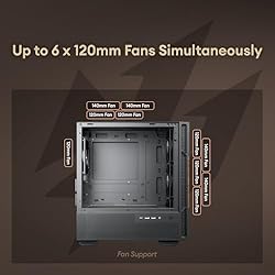 Okinos Genuine Walnut Wood Micro ATX Case, MATX PC