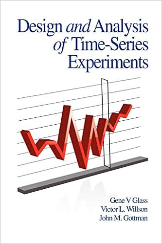 Design And Analysis Of Time Series Experiments Gene V Glass