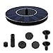 Solar Panel Water Floating Pump Kit, Brushless Solar Powered Water Pump Fountain Pond, Floating Solar Bird Bath, Self-Powered Pond Fountain With Different Spray Heads for Pond, Pool, Garden