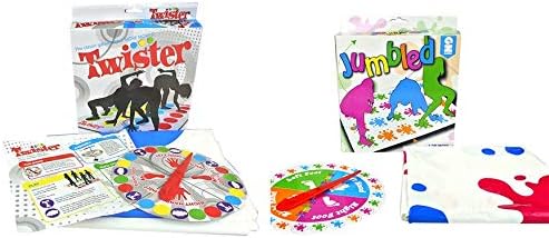 qingtang37 Adult Board Game Body Twist Music Twister Game Props Multiplayer Party Parent-Child Interactive Game Toy