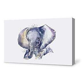 Watercolor Animal Home Artwork for Living Room Bedroom