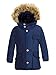Boy's Winter Coats Insulated Jackets with Fleece Lined Hood
