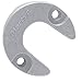 Martyr Zinc Alloy Alpha Lift-ram horseshoe Mercury/Mercruiser Anode- Gen. II