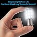 AUTOSAVER88 1156 LED Light Bulbs - [10 Pack] 4800K White LED Lamp for RV Trailer Camper Interior Signal Light