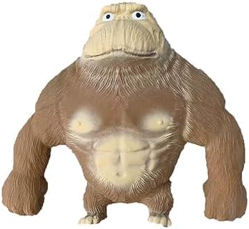 DEONG Monkey Toy, Soft Squishy Elastic Monkey, Stress Relief Toys