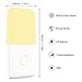MAZ-TEK Plug in Dimmable LED Night Light with Smart Dusk to Dawn Sensor, Energy Efficient Lamp for Midnight Convenience, Bedroom, Kids’ Room, Kitchen, Hallway, Stairway, 4 Pack