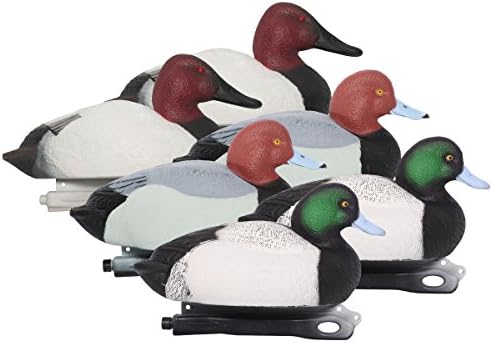 Hard Core Brands 01-214-0001 Pro Series Diver Pack, Assorted Floater Decoys, 6 Piece