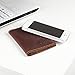 Minimalist Wallet Slim Front Pocket Wallets For Men Genuine Leather Wallet - Red Brown
