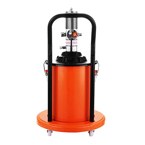 image for BestEquip Portable 20L Grease Pump Set Electric 5 Gallon Air Operated 