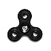 Exgreem 2017 New Fidget Hand Metal Spinner Toy Over 3-5 Minutes The Anti-Anxiety 360 Aluminum alloy Triangle EDC Tri-Spinner For ADD, ADHD, Anxiety, and Autism Adult Children (Metal Black)