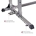 Body Power Deluxe Rack Cage System Enhanced with Upgrades/Full-Length Safety Bars/Built in Optional Floor Mount Anchors PBC5380thumb 3