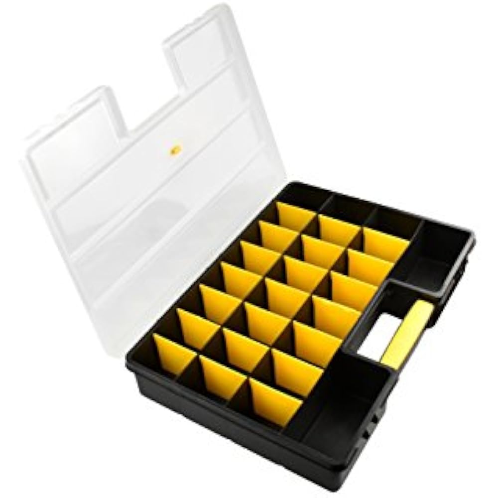 26 Compartment Plastic Storage Box Adjustable Sections Multi eBay