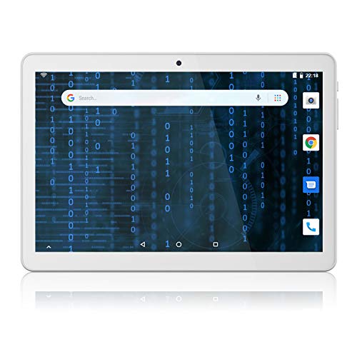 Wecool Tablet Android 8.1 [GMS Certified], 10 inch Unlocked 3G Phablet,1GB+16GB Storage,Tablet PC with Dual Sim Card Slots, Dual Cameras,OTG, WiFi, Bluetooth,GPS