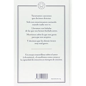 Música de mierda: Un ensayo romántico sobre el buen gusto, el clasismo y los prejuicios en el pop