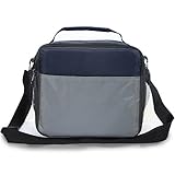 Mooxury Insulated Lunch Bag Tote Lunch Box Container Cooler Bag Picnic Bag with Detachable Shoulder Strap for Men Adults Work Outdoor Travel