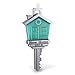 Hallmark Keepsake Christmas Ornament 2019 Year Dated, New Home, Metal