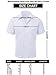 vkwear Guayabera Men's Cuban Beach Wedding Short Sleeve Button-up Casual Dress Shirt