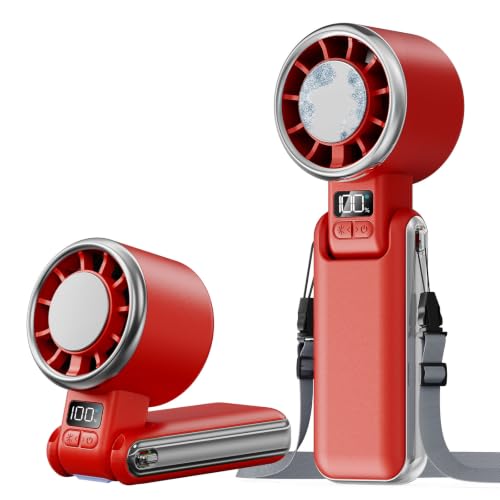 SHEWIND Portable Handheld Fan Ice Cooling