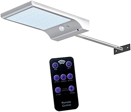 Solar Lights, Veemoo 48 Led 450lm Solar Lights Outdoor Motion Sensor, Wireless Ip65 Waterproof Exterior Garden Decorative Solar Security Wall Light For Patio Deck Yard Pathway Driveway Stairs