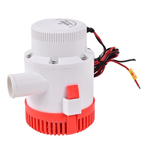 Goplus 3500 GPH 12V Electric Bilge Pump Boat Marine Plumbing Submersible 1-1/2″ Hose