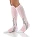 Mojo - Compression Socks for Women and Men 20-30mmHg Knee High - Medical Graduated Compression Stockings for Travel, Flights, Airplane, Nursing - Pink, Medium - A602