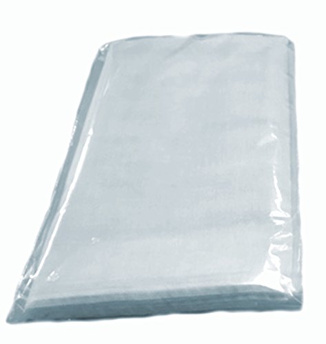 Cheesecloth - 9 Sq. Feet: Grade 90 - White Bleached -Individually Bagged - 100% Cotton - Filter - Strain -Reusable