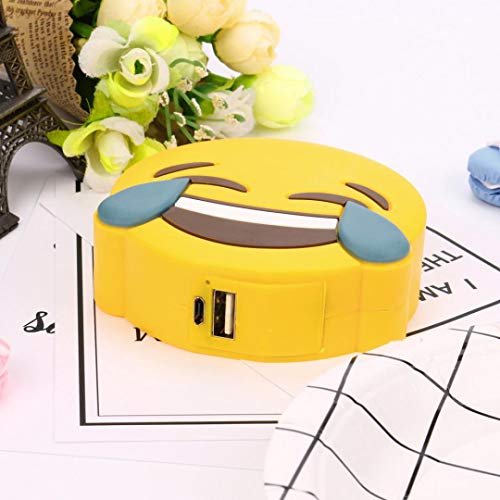 image for Choosebuy Cartoon Emoji 8800mAh Dual USB Output Portable Charger Exter