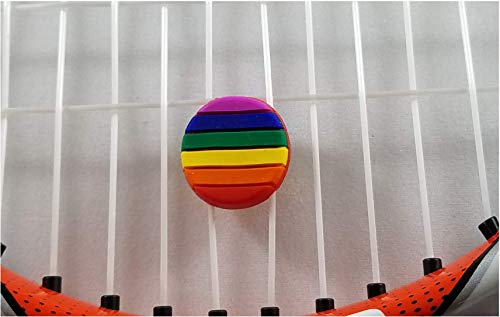 BD INNOVATION ELECTRONICS Tennis Vibration Dampener Rainbow (2)
